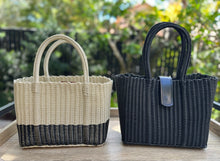 Load image into Gallery viewer, New Mini “Crema Negra” tote
