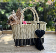 Load image into Gallery viewer, New Mini “Crema Negra” tote
