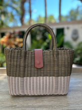 Load image into Gallery viewer, NEW Mini Copper Crema Bag/ Leather Magnetic Snap Closure.
