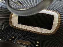 Load image into Gallery viewer, New Tall Black Oro White Trio / Real Black Leather Handles.
