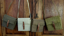 Load image into Gallery viewer, Medium Champagne Crossbody With Magnetic Snap Closure
