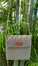 Load image into Gallery viewer, Medium Champagne Crossbody With Magnetic Snap Closure
