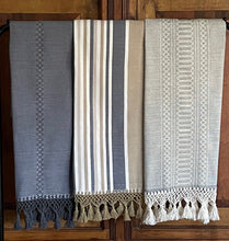Load image into Gallery viewer, Isthmus Steel Gray Table Runner
