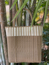 Load image into Gallery viewer, Tall Gold &amp; Beige Tote Bag
