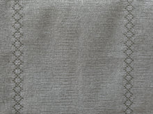 Load image into Gallery viewer, Isthmus Steel Gray table Runner/ Bed End Loose Fringe trim
