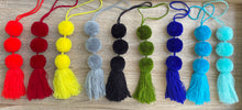Load image into Gallery viewer, POM POM BAG ORNAMENT
