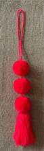Load image into Gallery viewer, POM POM BAG ORNAMENT
