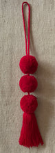 Load image into Gallery viewer, POM POM BAG ORNAMENT
